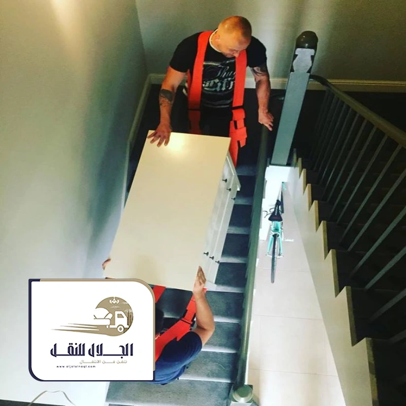 نقل الاثاث من الدور الارضي للعلوي حي السامر بجده
