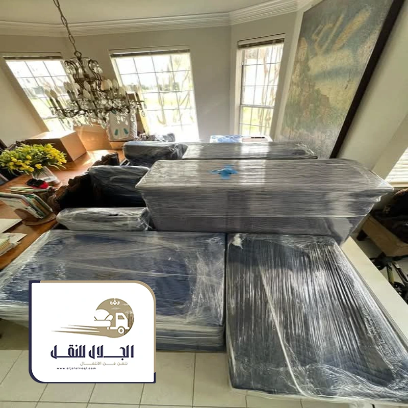 نقل كنب ومجالس حي الرحمانية في جده